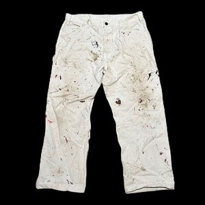 SOLD White Dickies Painter Carpenter Pants - Size 32